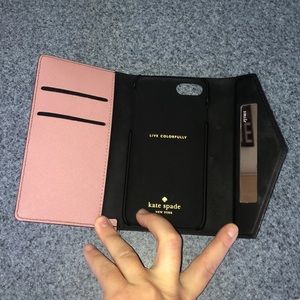 Kate space wallet/wristlet/phone case holder